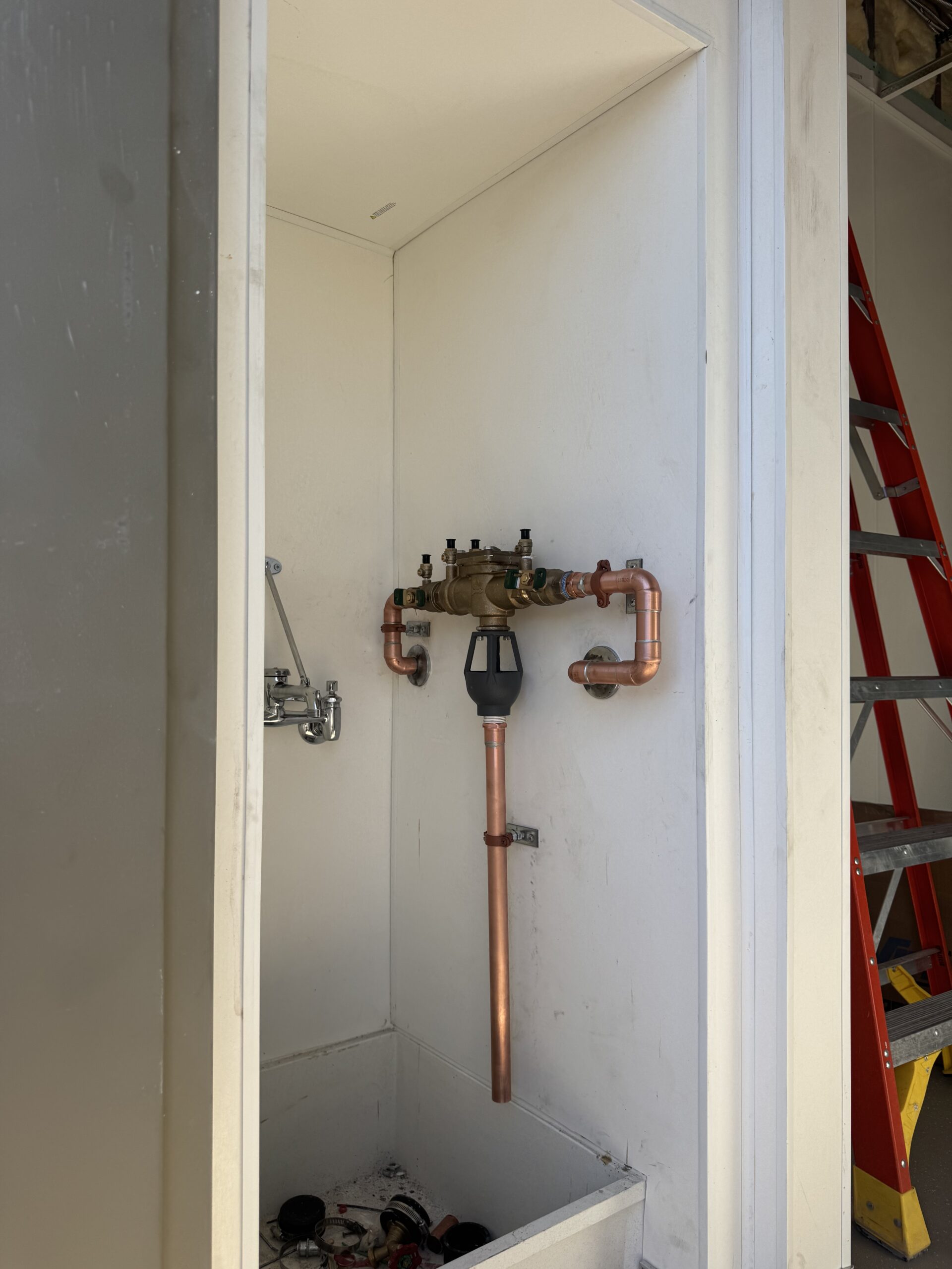 Gas pressure test and line inspection by licensed plumbers at Browns Family Plumbing, Phoenix