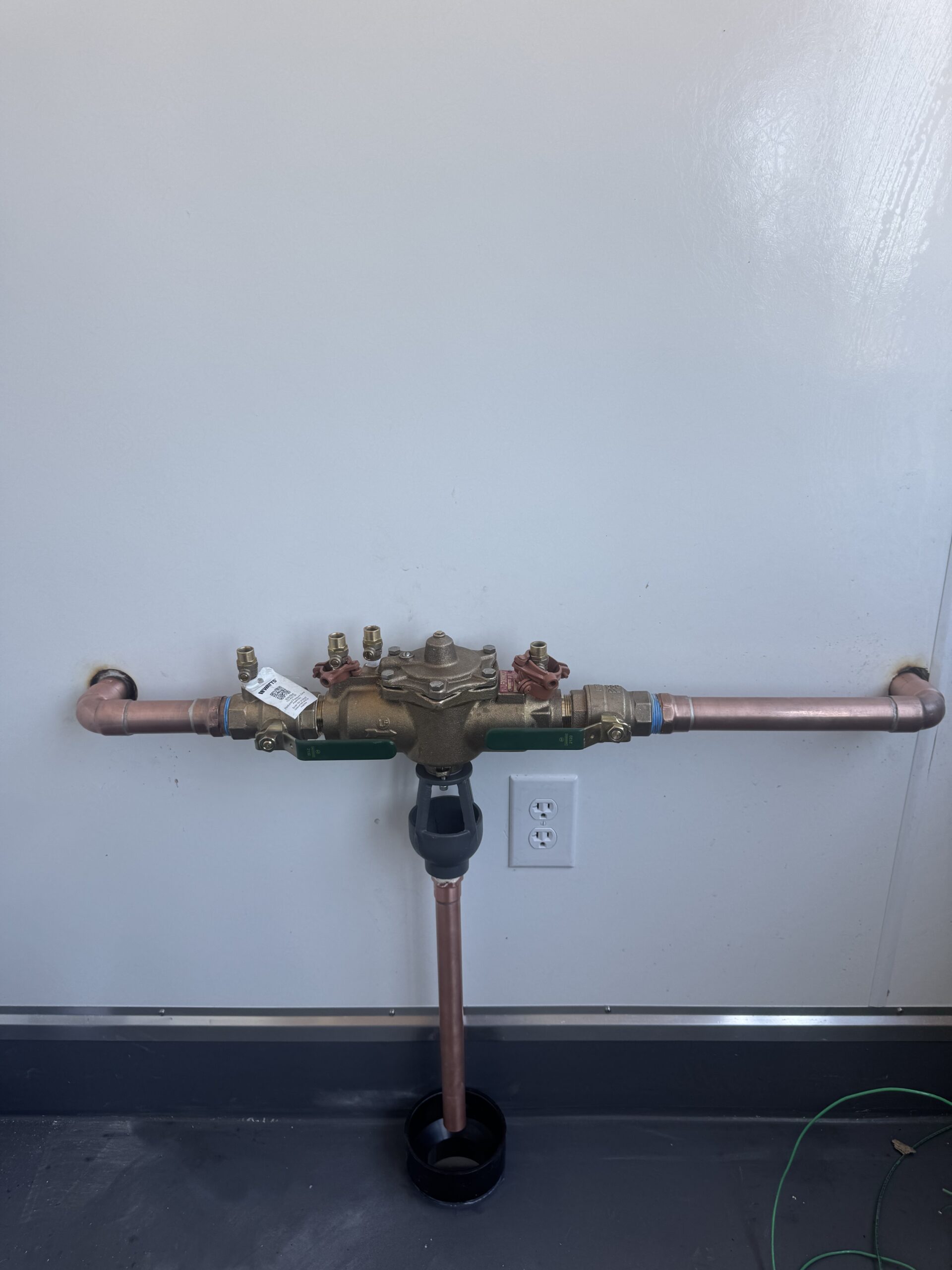 Water heater drain pan and code-compliant connections completed by Browns Family Plumbing in AZ