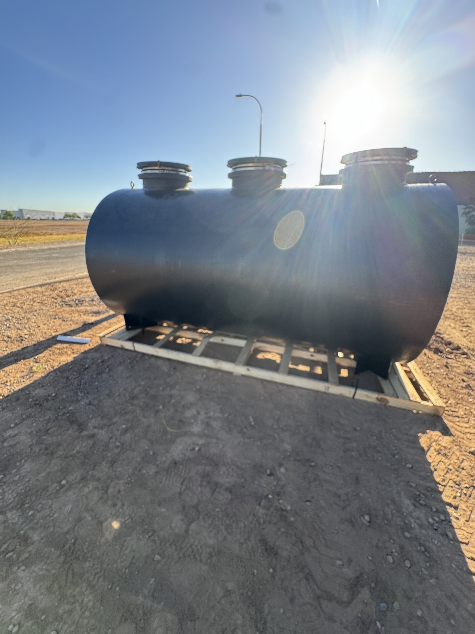 Water treatment system installation with pressure gauges by Browns Family Plumbing in Phoenix