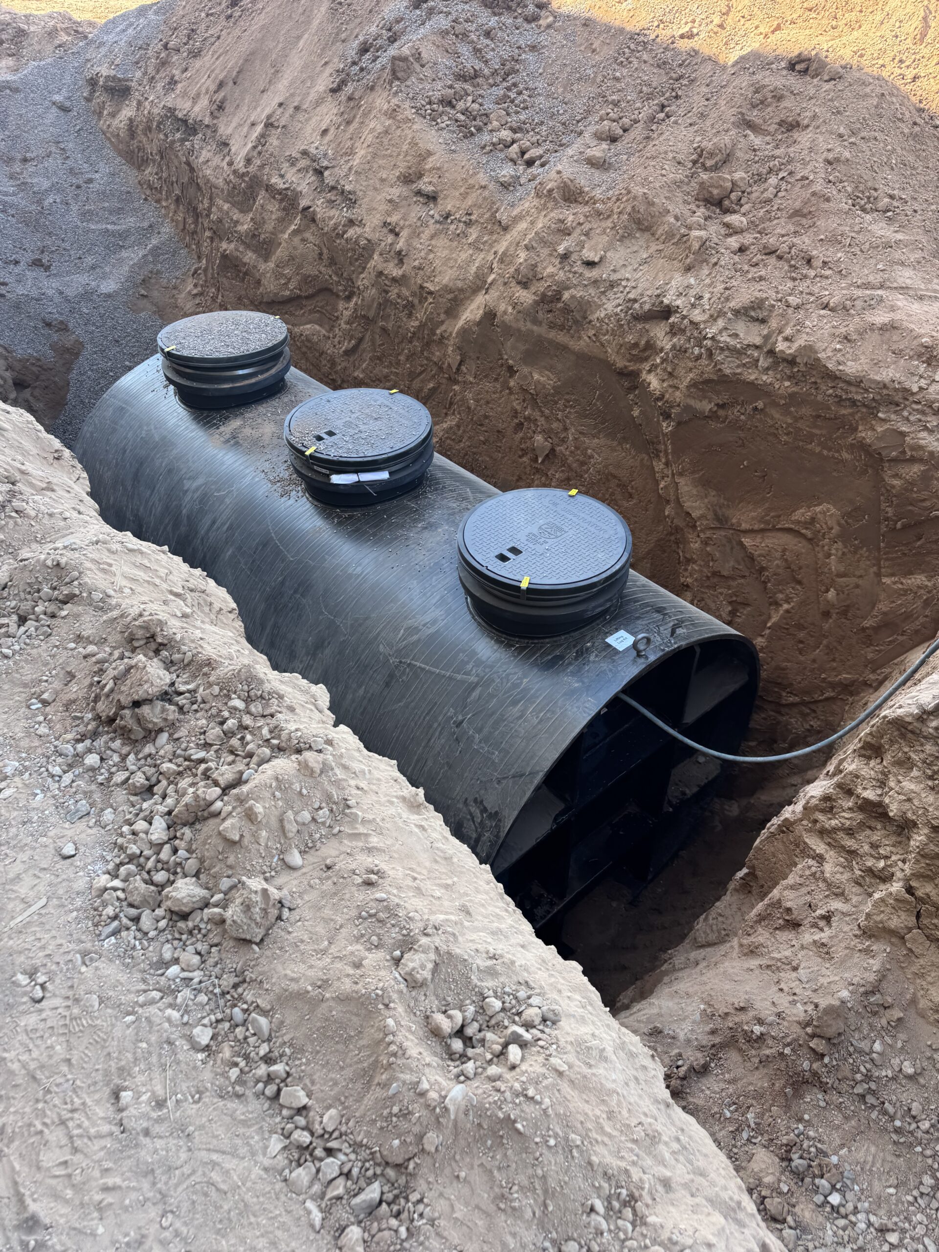 CSST flexible gas tubing system installed in attic by Browns Family Plumbing, Phoenix, AZ